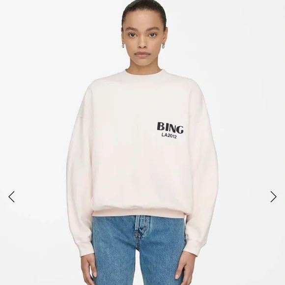 Anine Bing Jaci Sweatshirt Bing LA - Picture 2 of 11